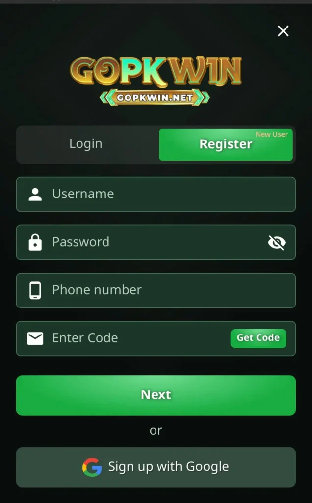 GOPKWIN Game