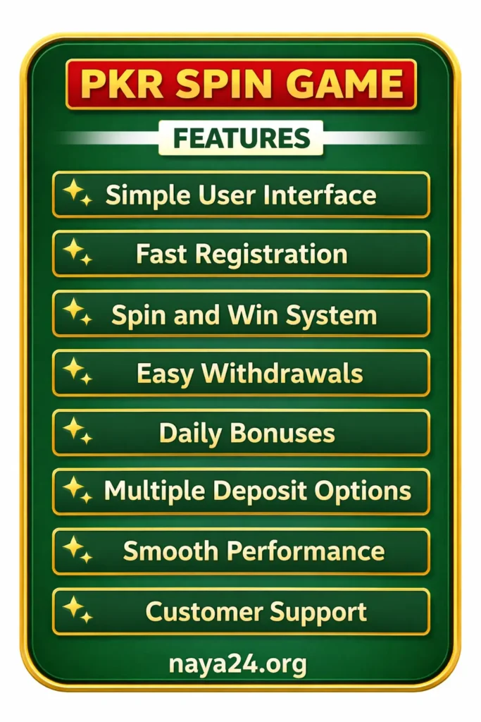 PKR Spin Game