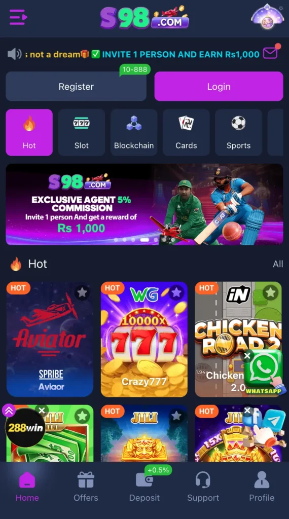 S98 GAme